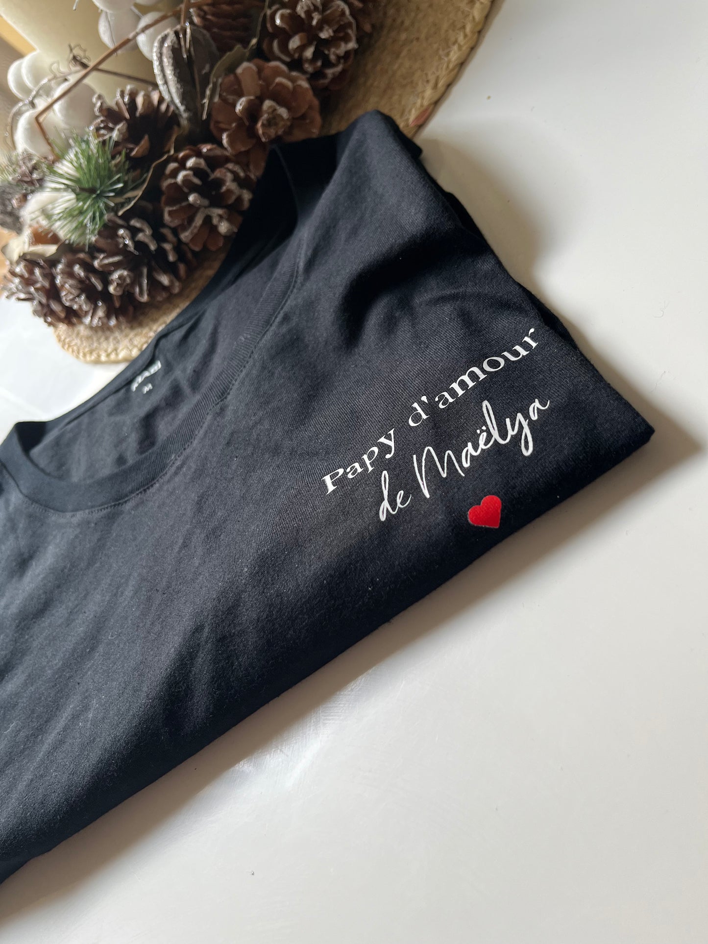 Tee-shirts noir Homme