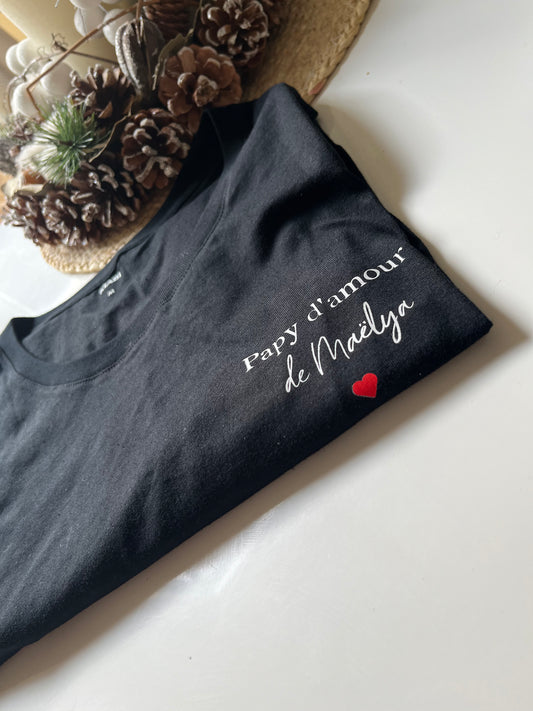 Tee-shirts noir Homme