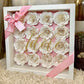 Cadre 3D fleurs de papier