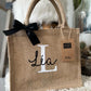 Petit sac en toile de jute